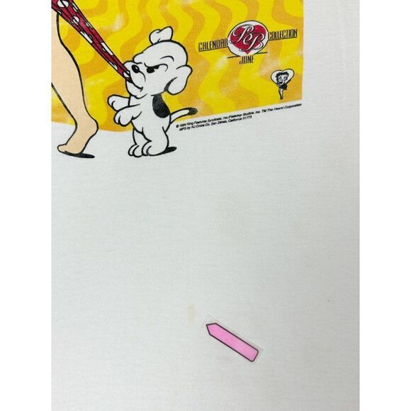 Vintage 1994 Betty Boop Boopertone Tank Top Long Shirt Swim Cover Up - Picture 5 of 9